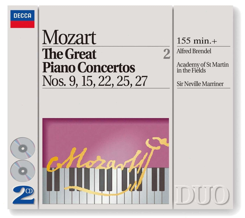 Mozart* - * : THE GREAT PIANO CONCERTOS II - [CD]