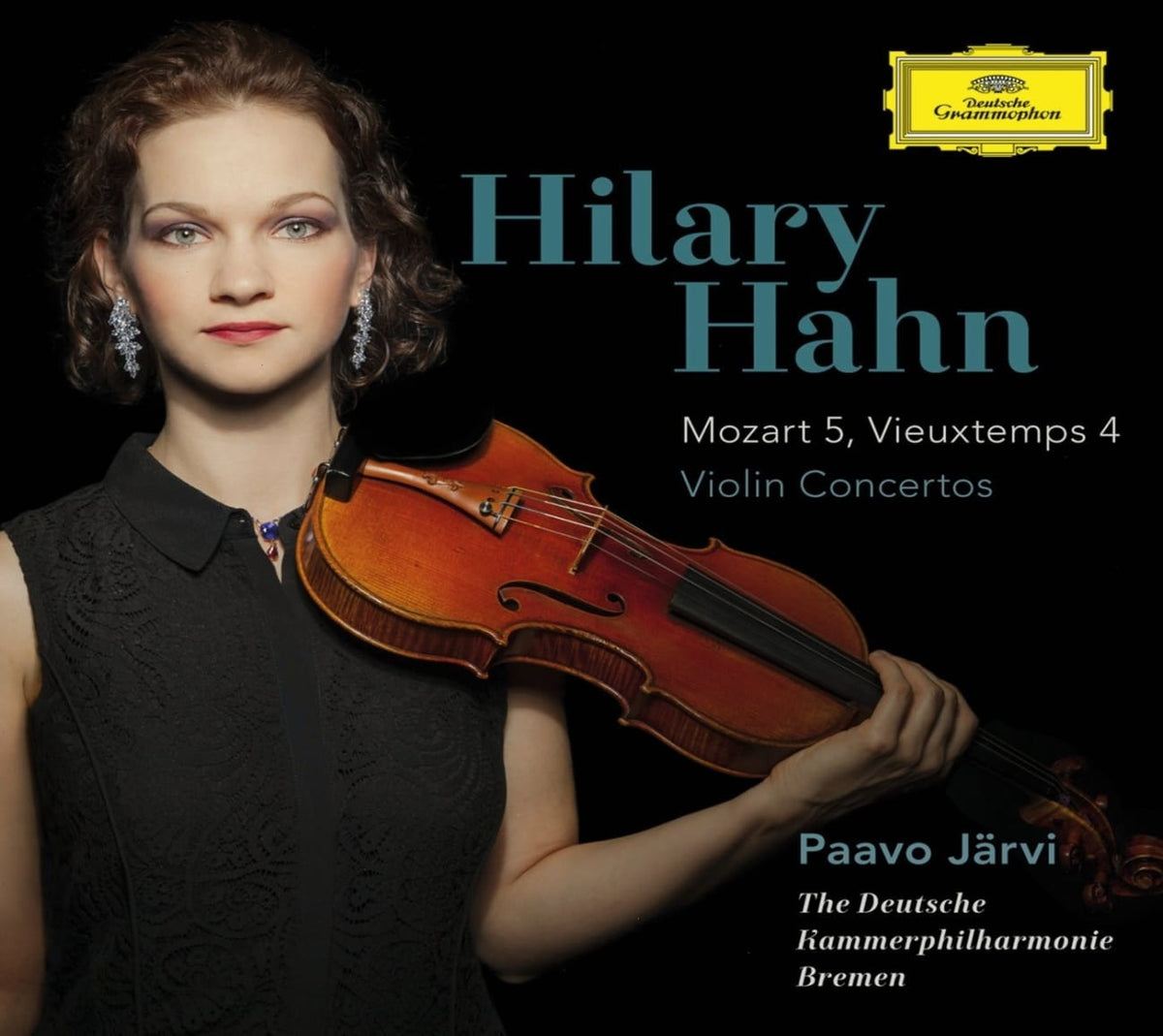 HAHN,HILARY - MOZART: VIOLIN CONCERTO NO. 5/VIEUXTEMPS VIOLIN CONCERTO NO. - [CD]
