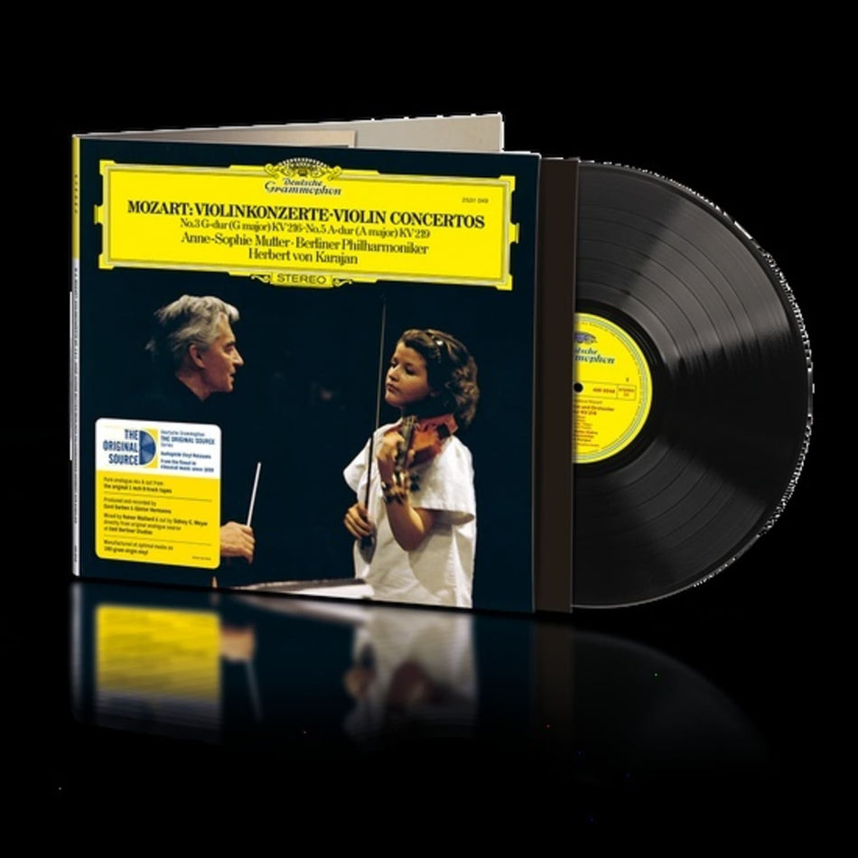 Anne-sophie Mutter / Berliner Philharmoniker - Mozart: Violin Concertos Nos. 3 & 5 - [Vinyl]