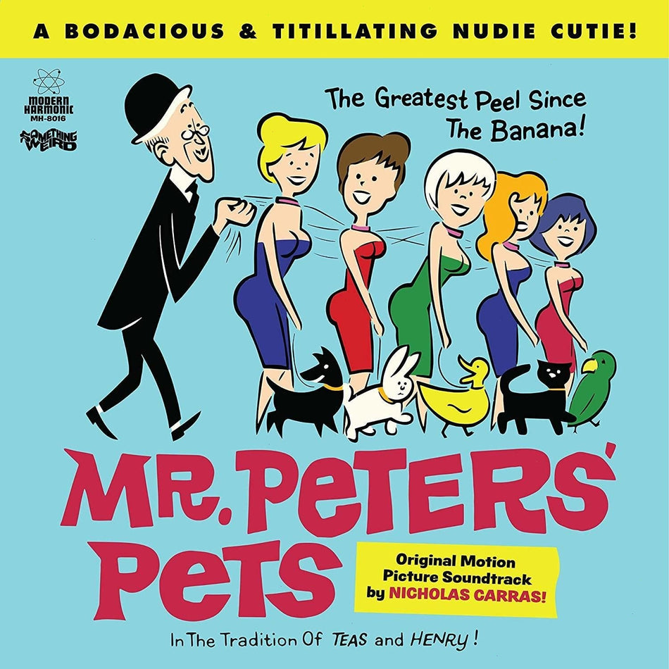 Nicholas Carras - Mr. Peters' Pets (Original Motion Picture Soundtrack) - (Colored Vinyl, Yellow) - [Vinyl]
