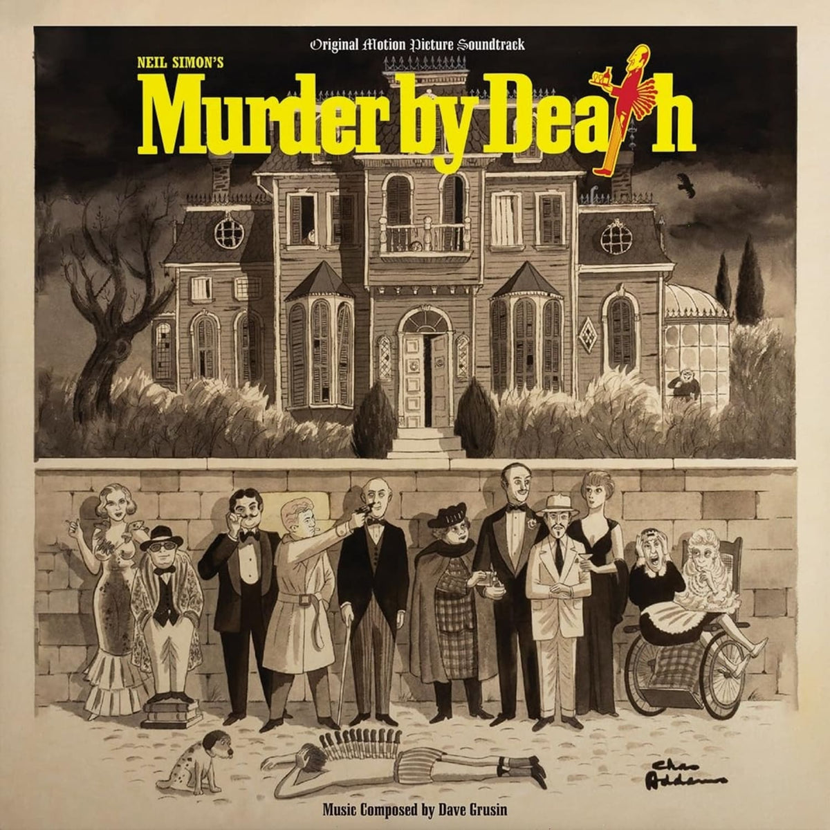 Dave Grusin - Murder By Death (Original Soundtrack) - (Limited Edition, Clear Vinyl) - [Vinyl]