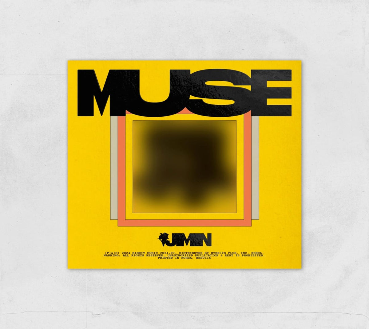 Jimin (Bts) - MUSE (SERENADE Ver.) - (Sticker, Coaster, Photo Book, Photo / Photo Card, Poster) - [CD]