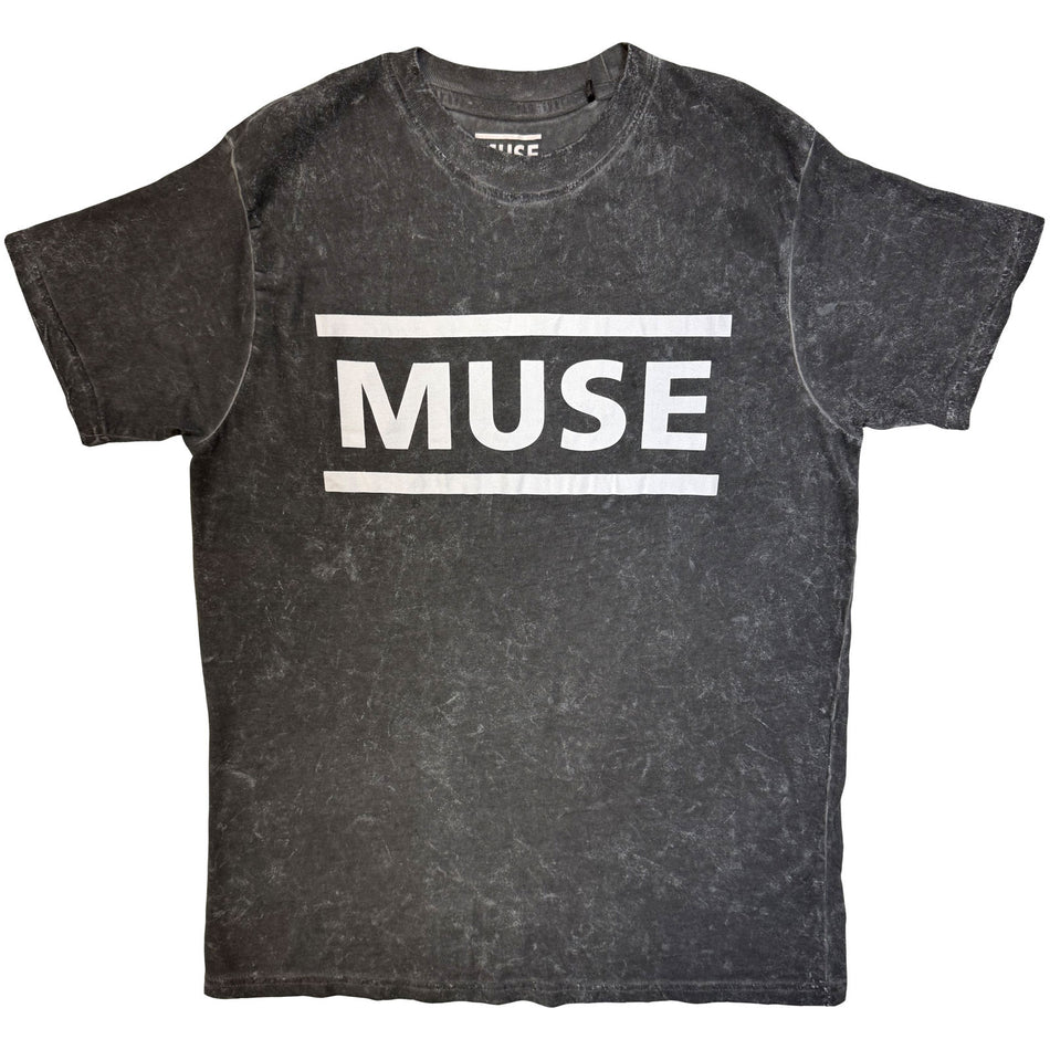 Muse Unisex T-Shirt: Logo (Black) (Wash Collection)
