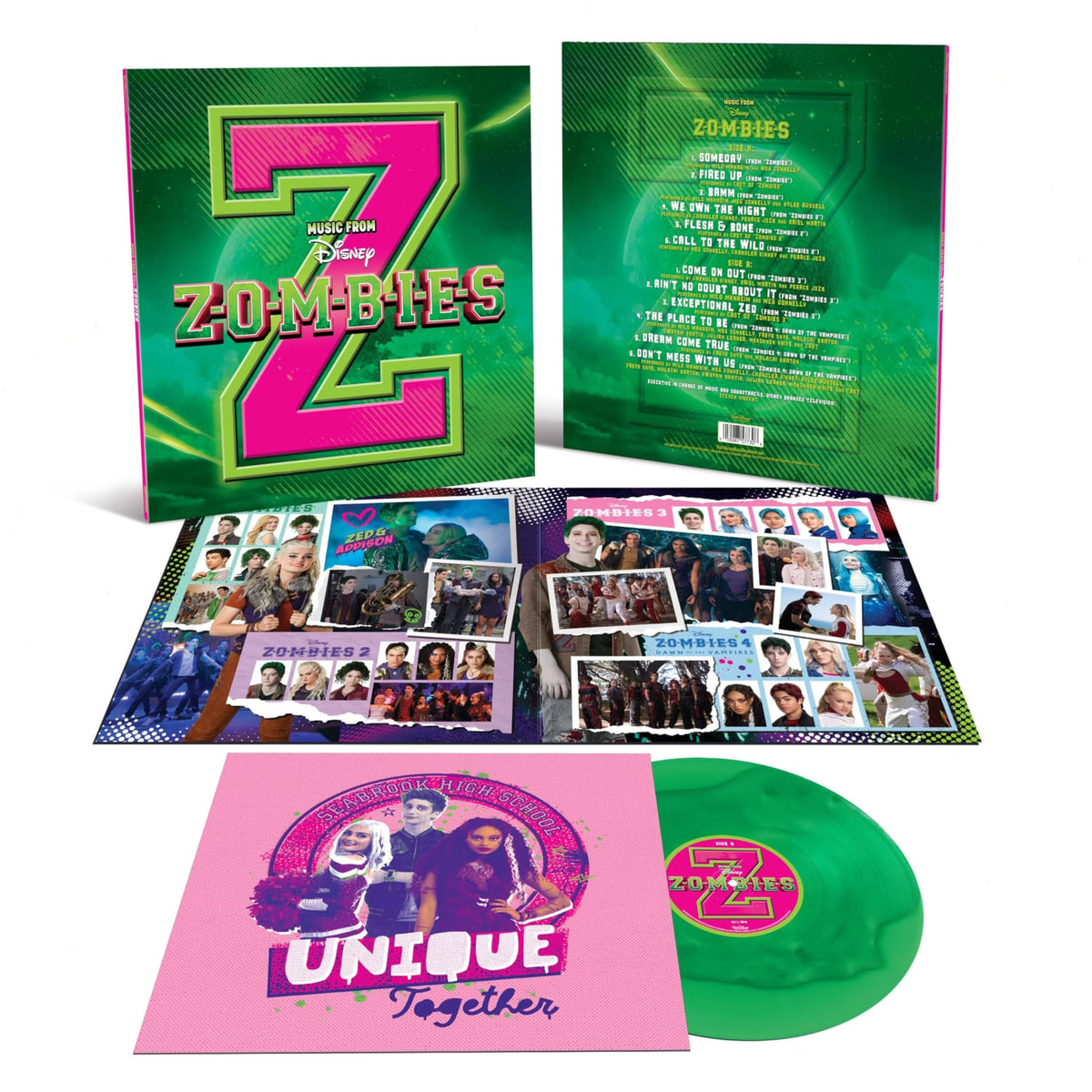 Various Artists - Music From Zombies (Original Soundtrack) - (Colored Vinyl, Green) - [Vinyl]