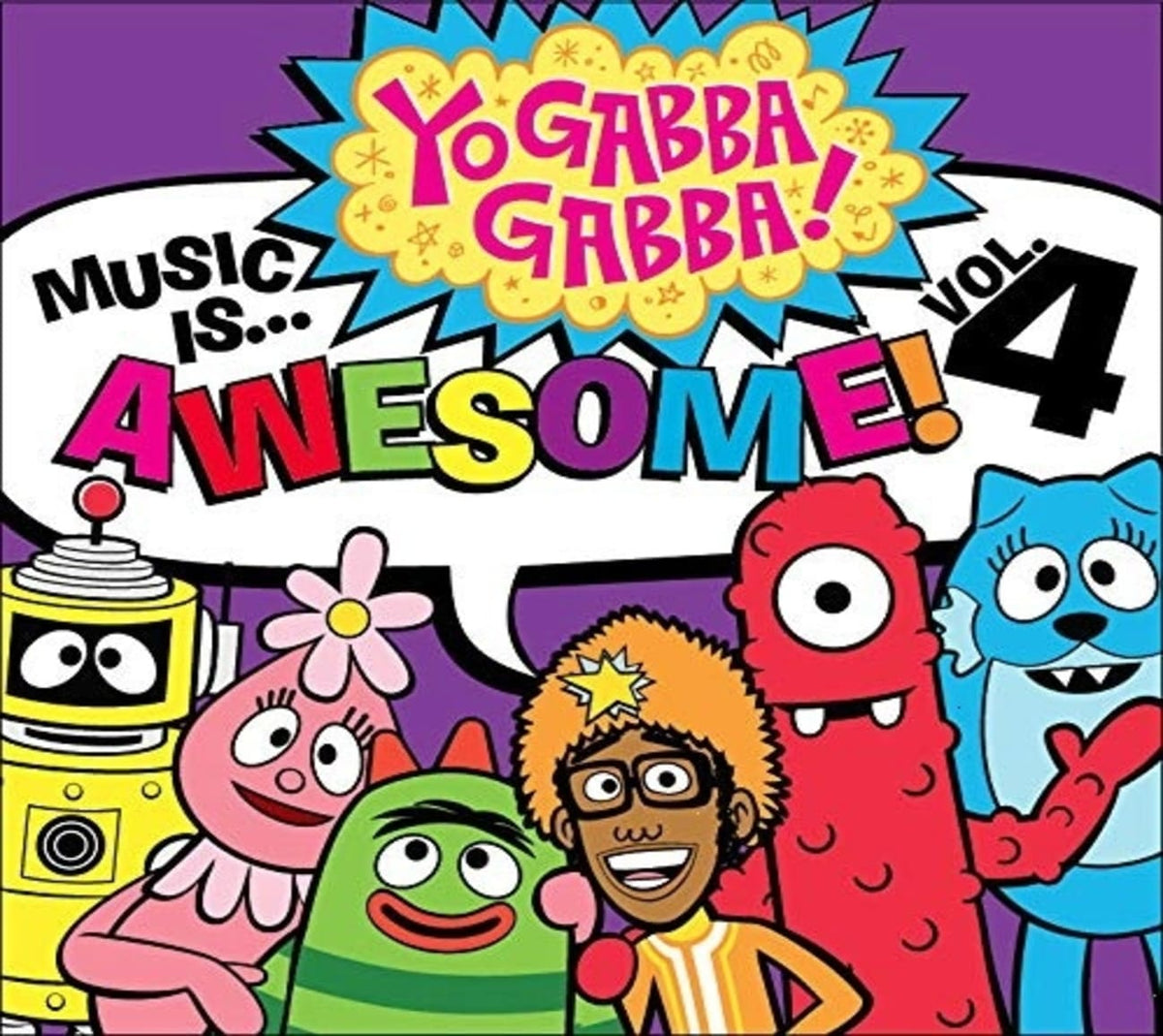 Yo Gabba Gabba - Music Is Awesome 4 - [CD]