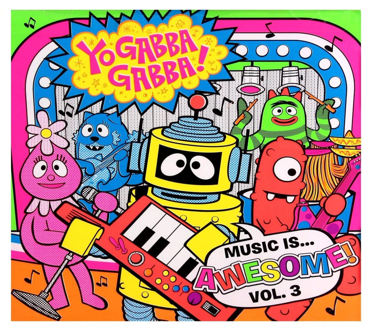 Yo Gabba Gabba - Music Is Awesome 3 - [CD]