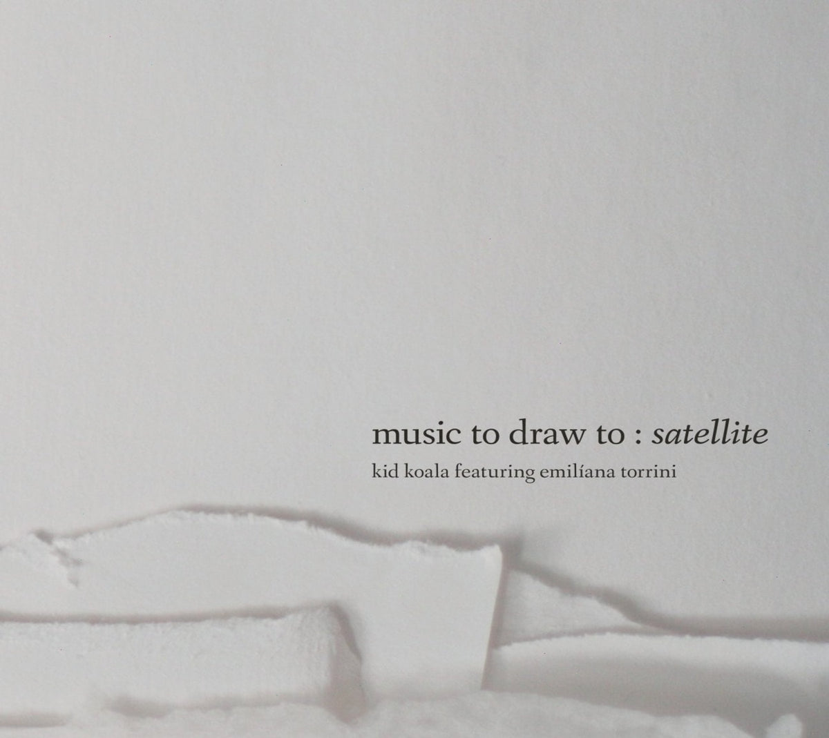 KID KOALA / EMILIANA TORRINI - Music To Draw To: Satellite - (Booklet) - [CD]