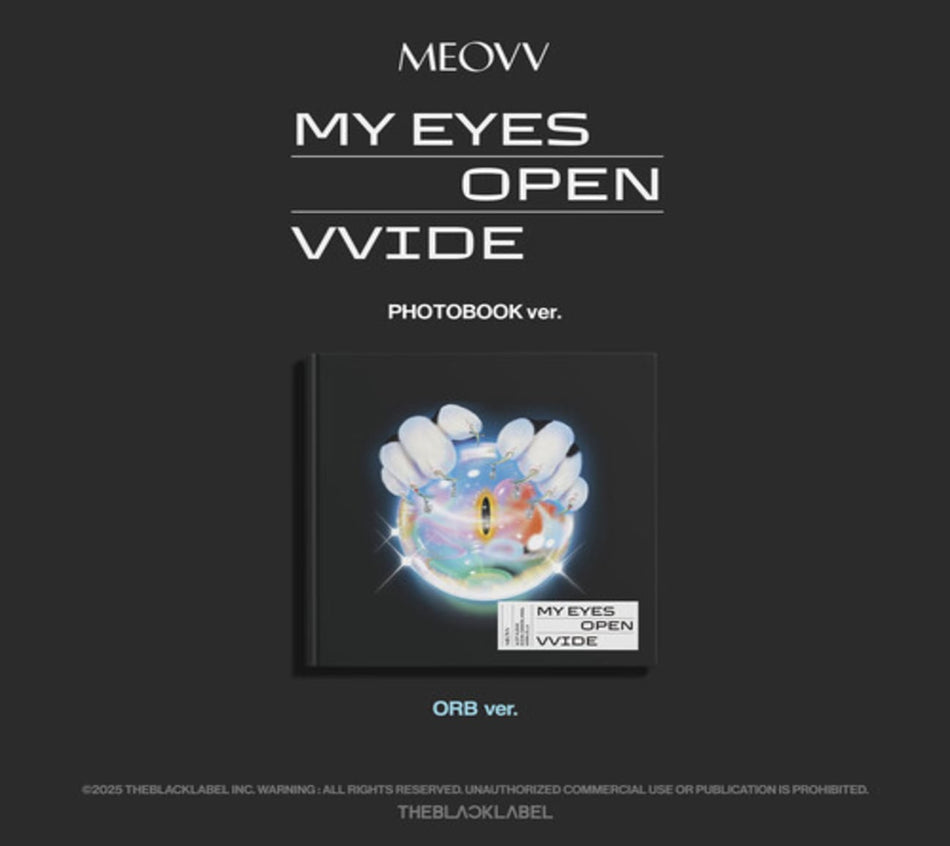 Meovv - Meovv 1st Ep Album My Eyes Open Vvide (ORB ver.) - (Sticker, Photo Book, Photo / Photo Card, Poster, Postcard) - [CD]