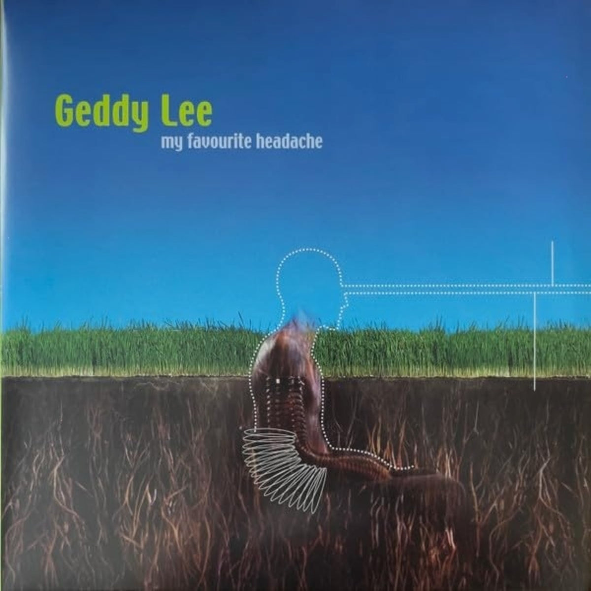 Geddy Lee - My Favourite Headache - Blue/ Green Mixed Colored - [Vinyl]