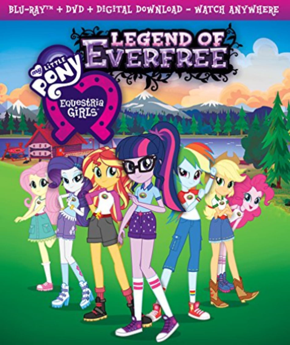 My Little Pony: Equestria Girls - Legend of Everfree - [Blu-ray + DVD]