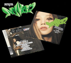 Aespa - MY WORLD - The 3rd Mini Album - POSTER Ver. [GISELLE Cover] - (Poster) - [CD]
