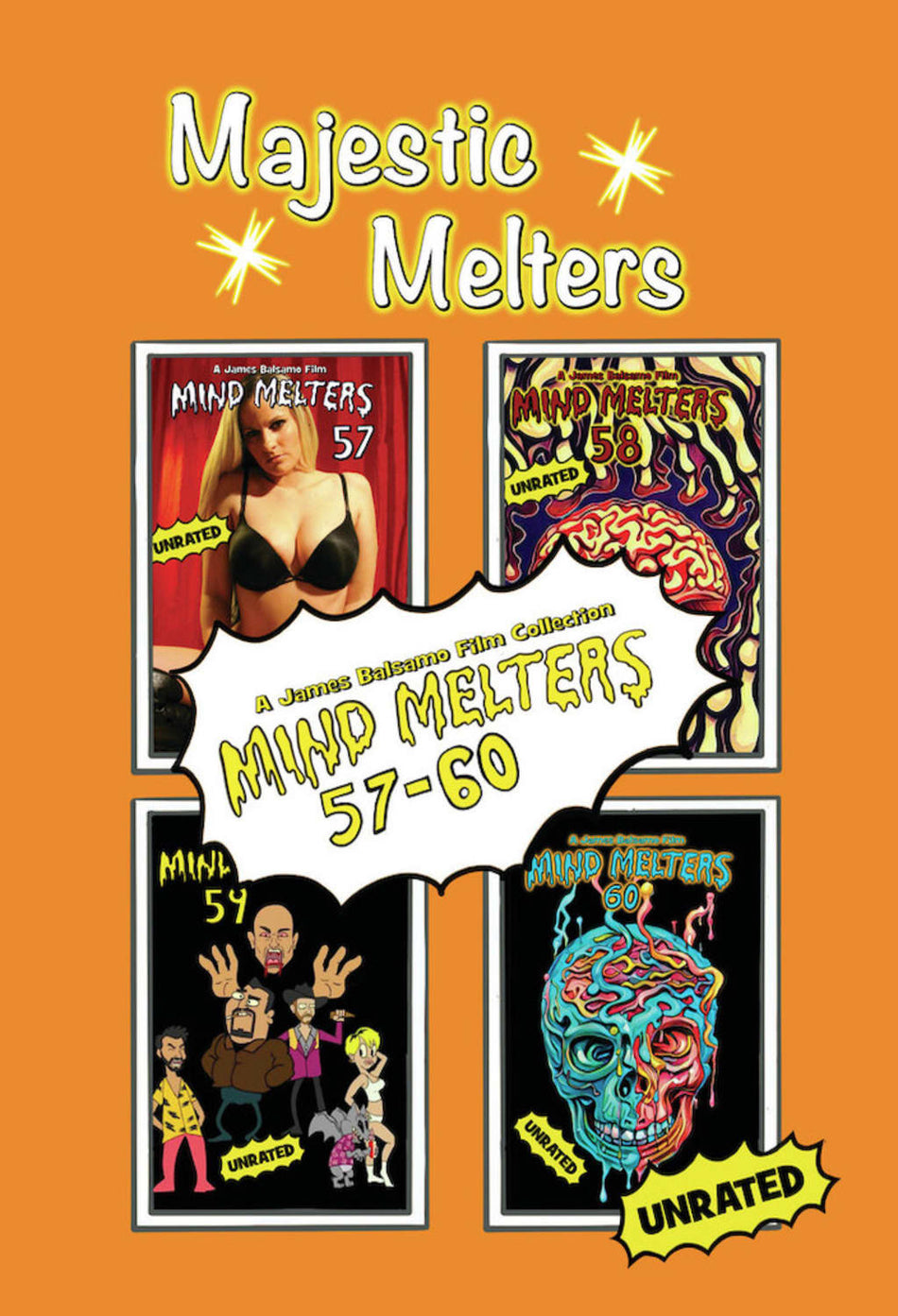 Majestic Melters: Mind Melters 57-60 - [DVD]