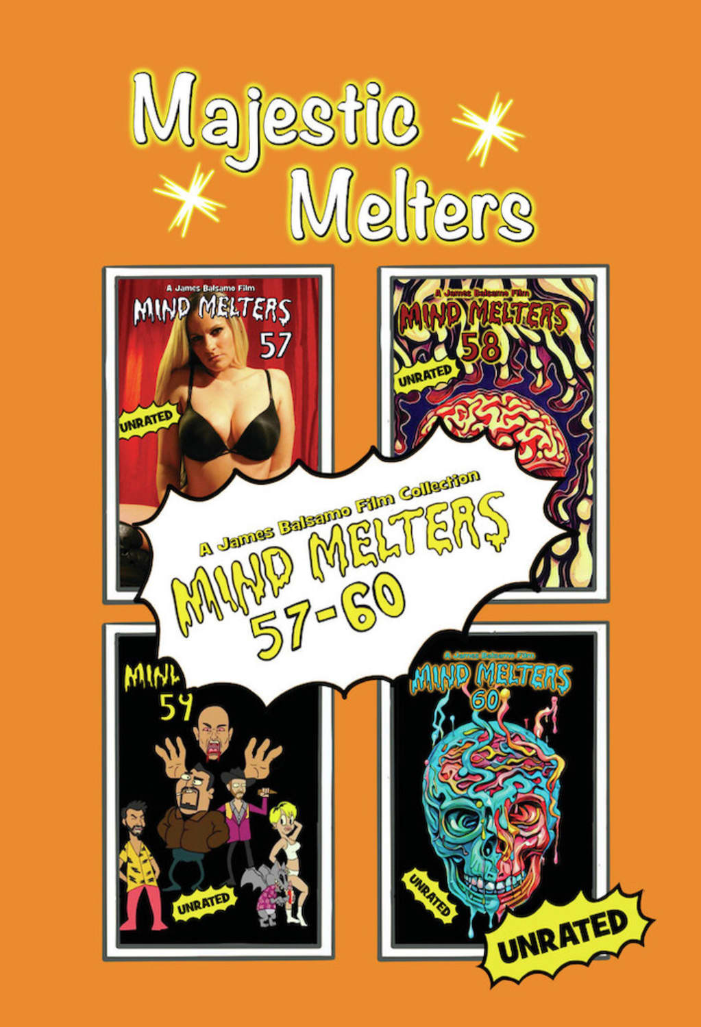 Majestic Melters: Mind Melters 57-60 - [DVD]