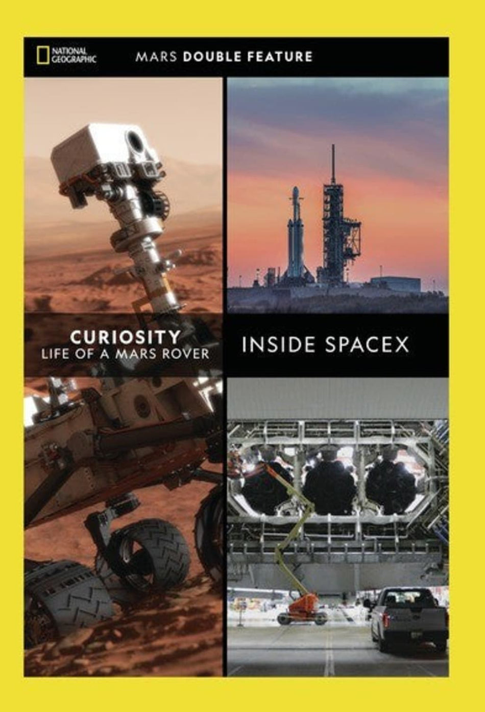 Mars Double Feature: Inside Space And Curiosity Life Of A Mars Rover - (Widescreen, Dolby, AC-3, NTSC Format) - [DVD]