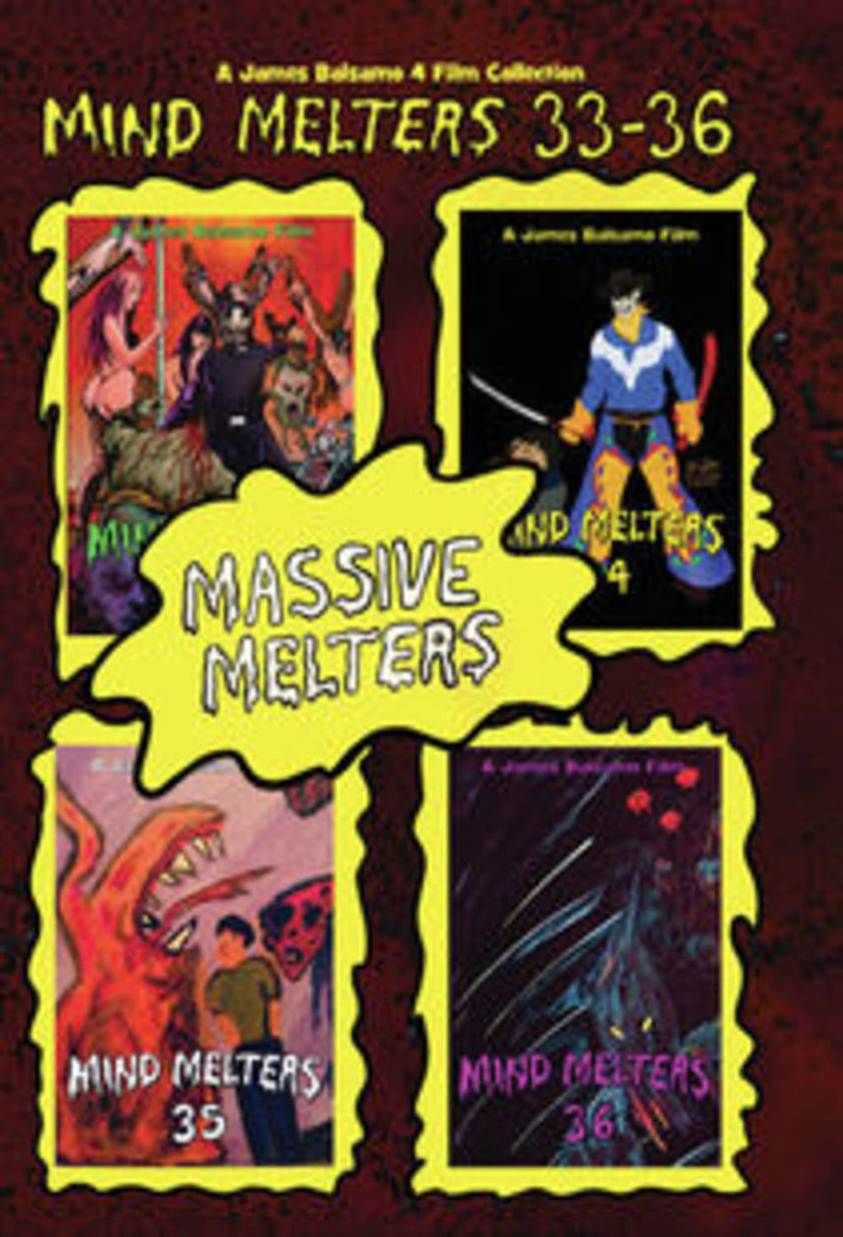 Massive Melters: Mind Melters 33-36 - (Boxed Set) - [Blu-ray]