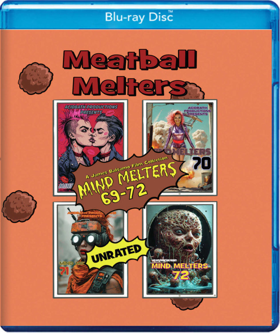 Meatball Melters: Mind Melters 69-72 - [Blu-ray]