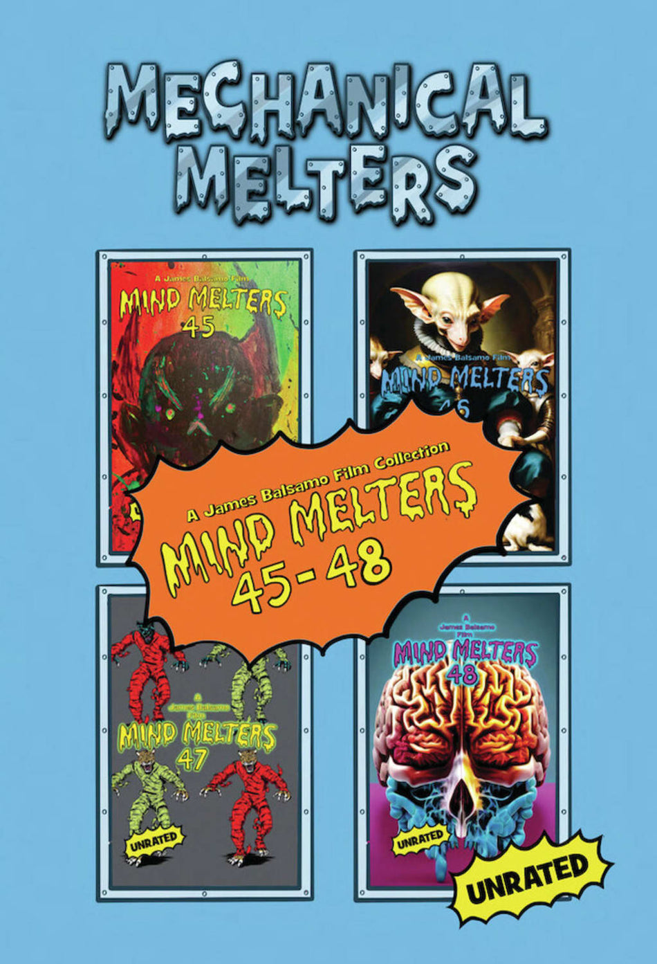 Mechanical Melters: Mind Melters 45-48 - [DVD]