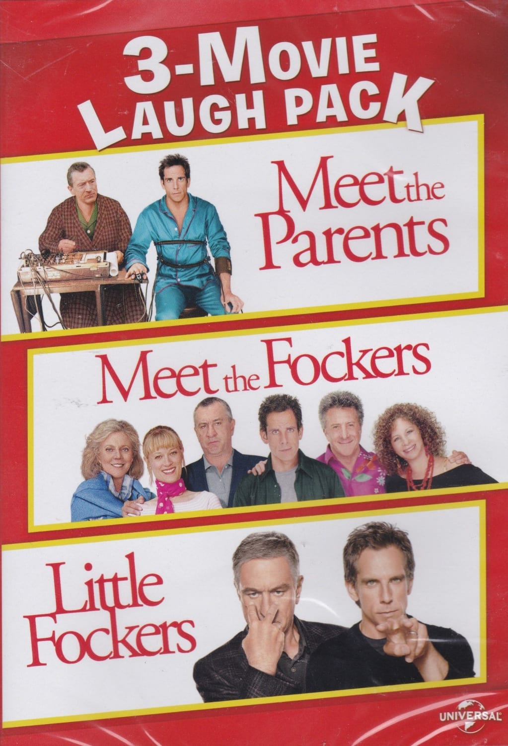 Meet the Parents/Meet the Fockers/Little Fockers - [DVD]