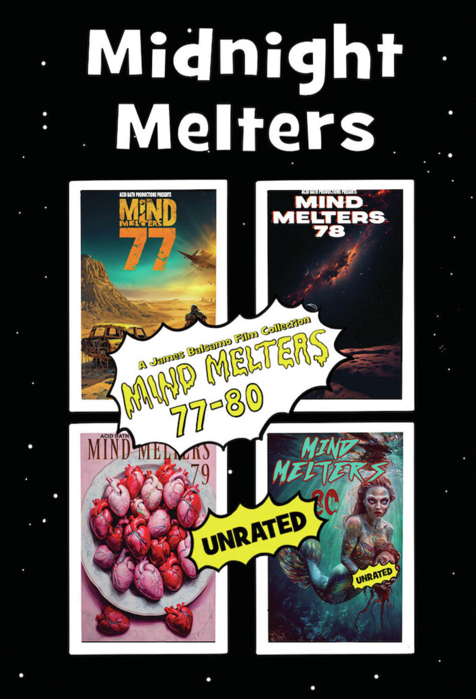 Midnight Melters: Mind Melters 77-80 - [DVD]