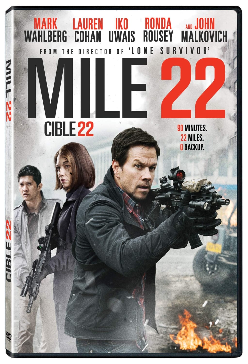 Mile 22 - [DVD]