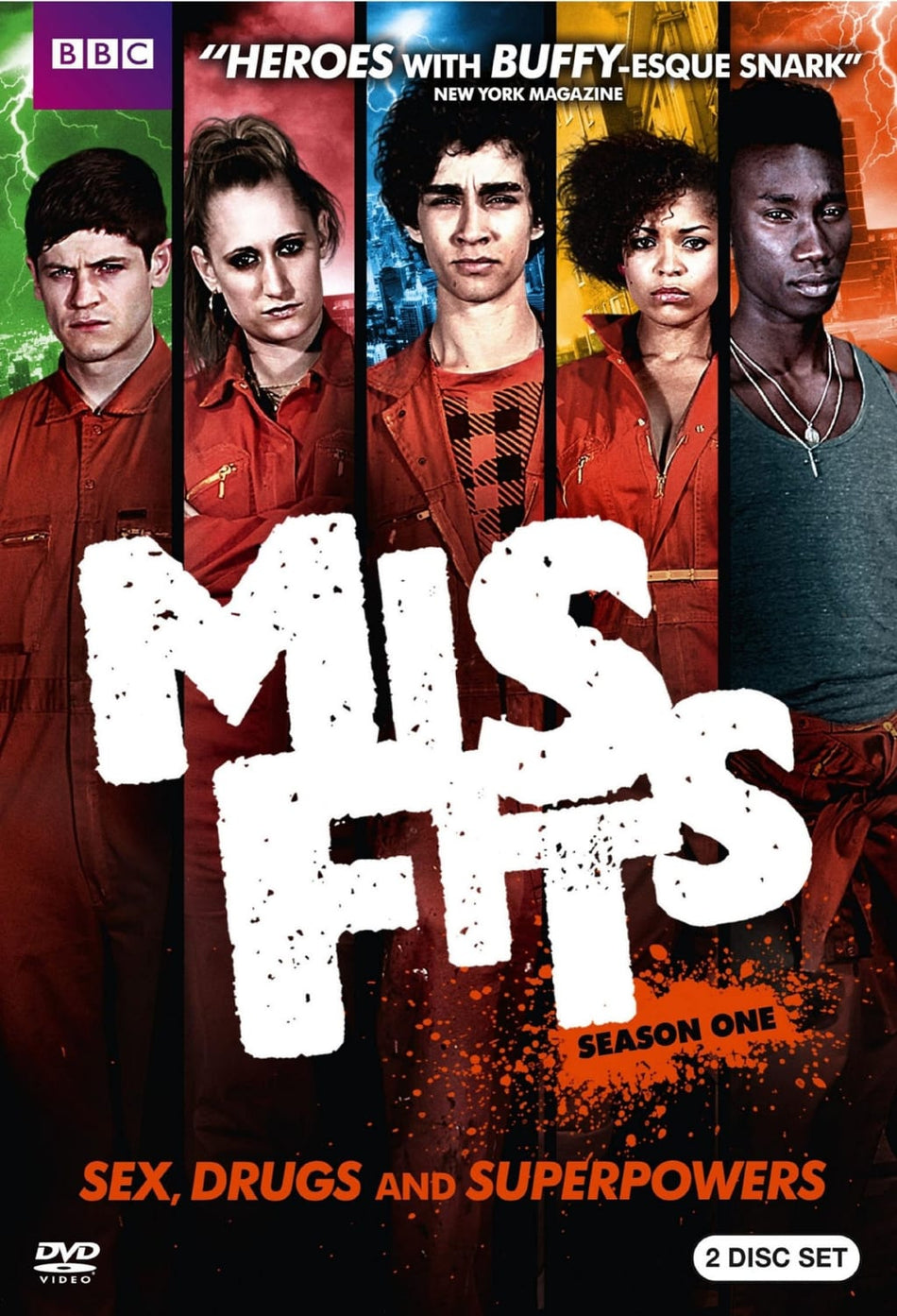 Misfits - Season 1 - [DVD]