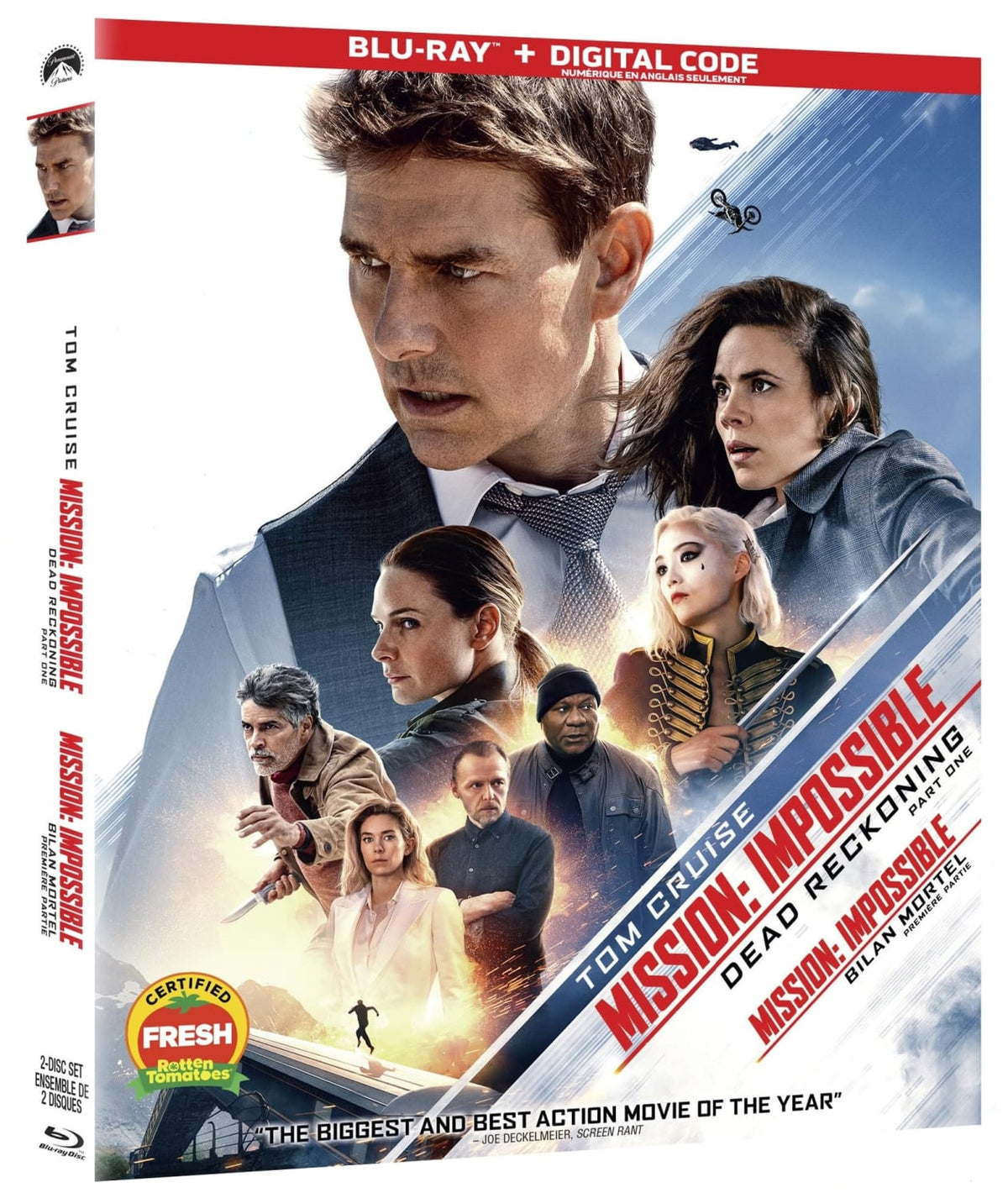 Mission: Impossible - Dead Reckoning Part One [Blu-Ray + Digital Copy] - [Blu-ray]