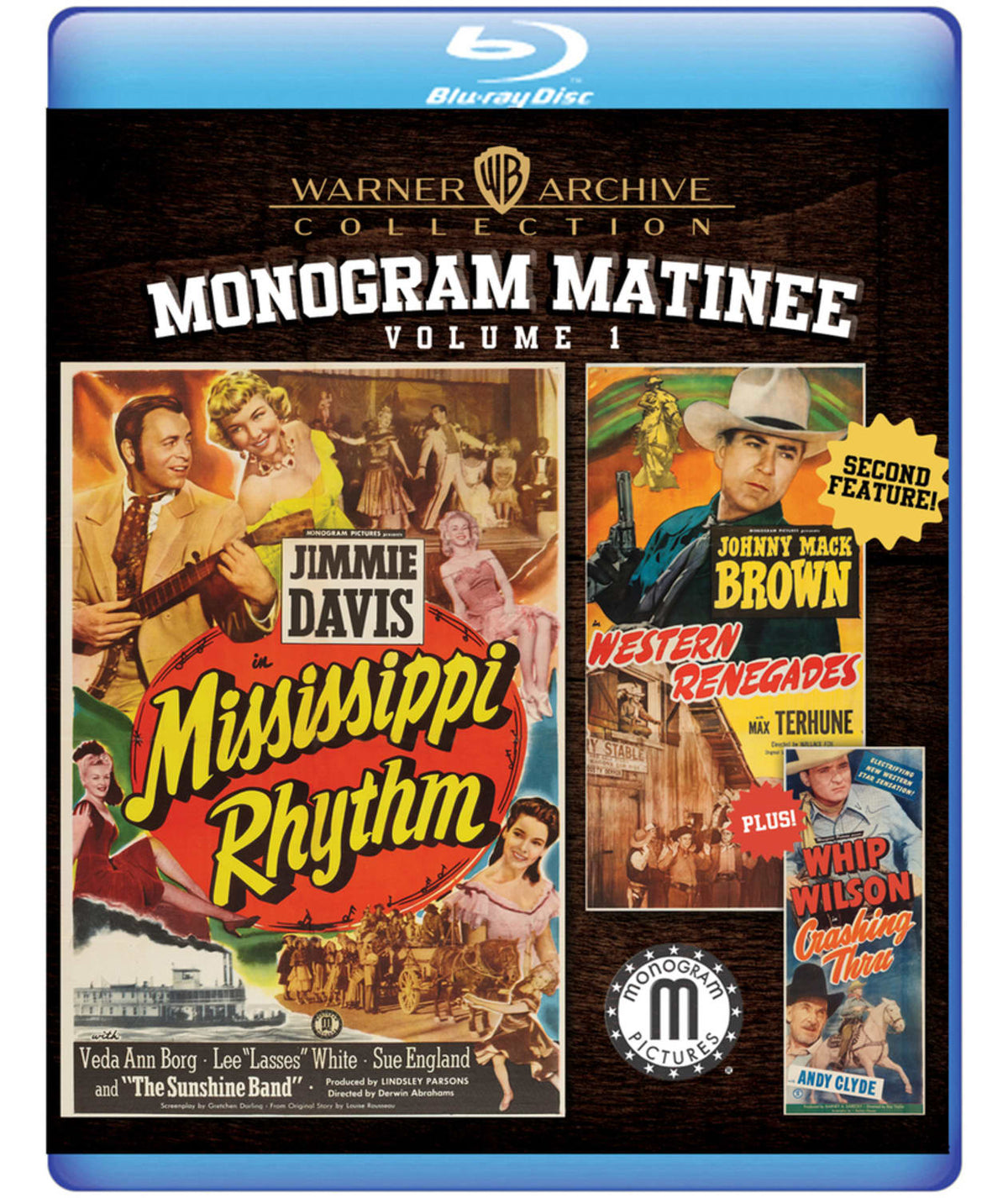 Monogram Matinee: Volume 1 - (Digital Theater System, Mono Sound) - [Blu-ray]
