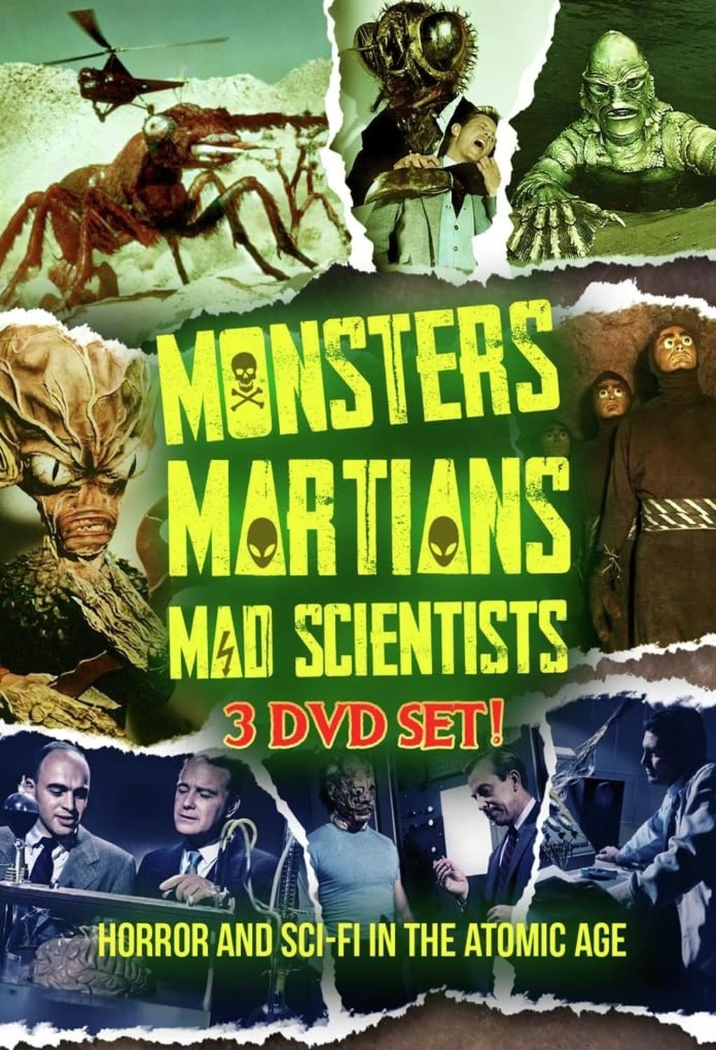Monsters Martians Mad Scientists - [DVD]