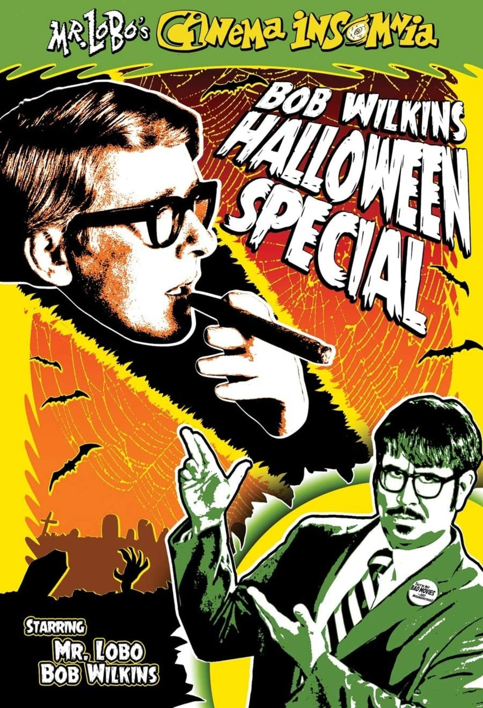 Mr. Lobo's Cinema Insomnia: Bob Wilkins Halloween Special - (Professionally Duplicated DVD) - [DVD]