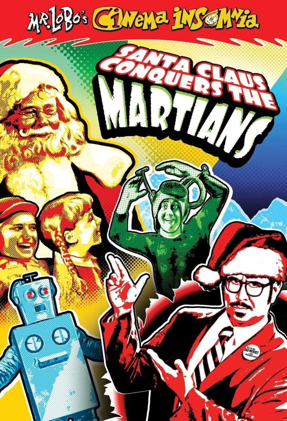 Mr Lobo's Cinema Insomnia: Santa Claus Conquers The Martians - (Professionally Duplicated DVD) - [DVD]