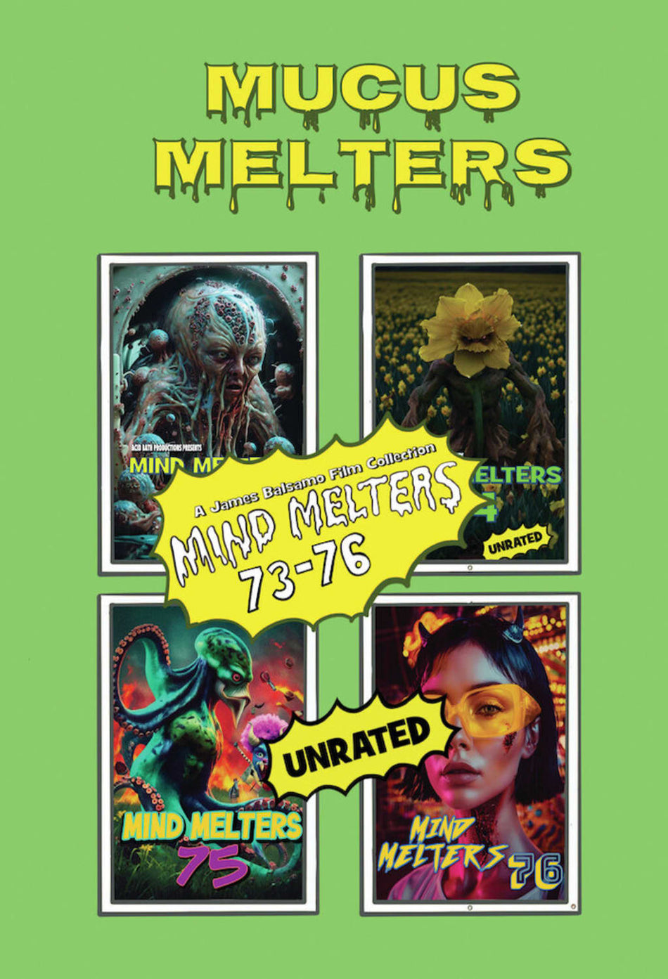 Mucus Melters: Mind Melters 73-76 - [DVD]