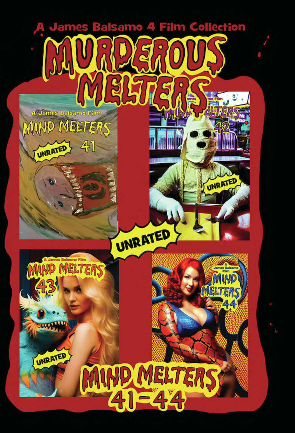 Murderous Melters! Mind Melters 41- 44 set - [DVD]