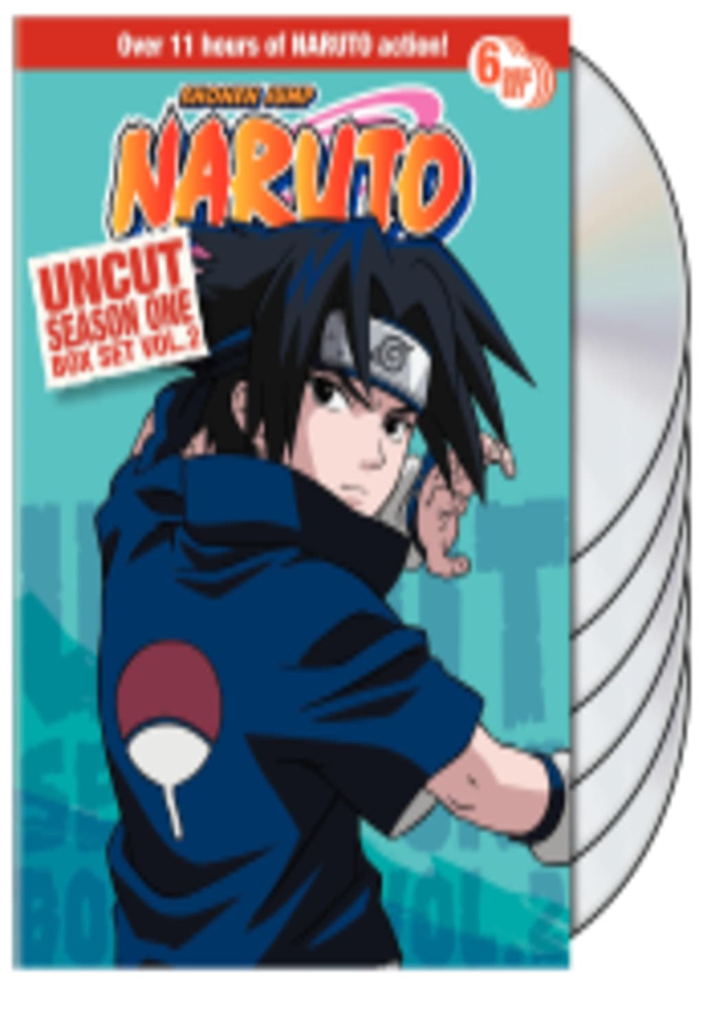 Naruto Uncut: Season 1 Volume 2 Box Set - (Boxed Set, Full Frame, Subtitled, Dubbed, Uncut) - [DVD]