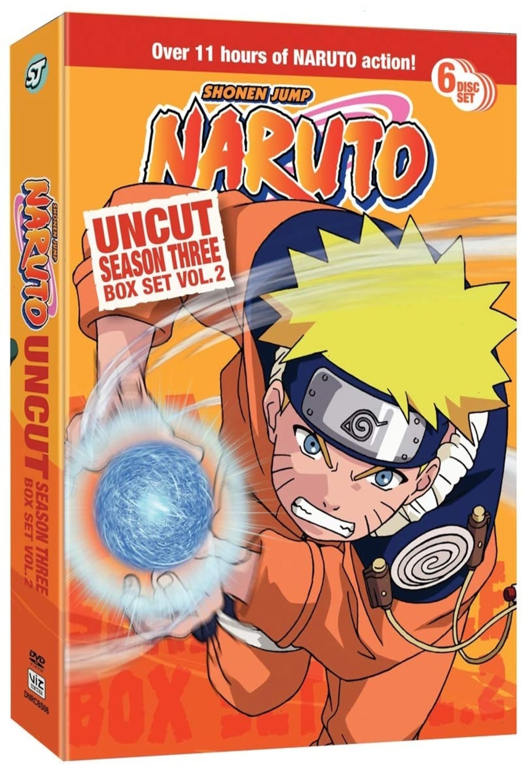 Naruto Uncut: Season 3 Volume 2 Box Set - (Boxed Set, Full Frame, Subtitled, Dubbed, Uncut) - [DVD]