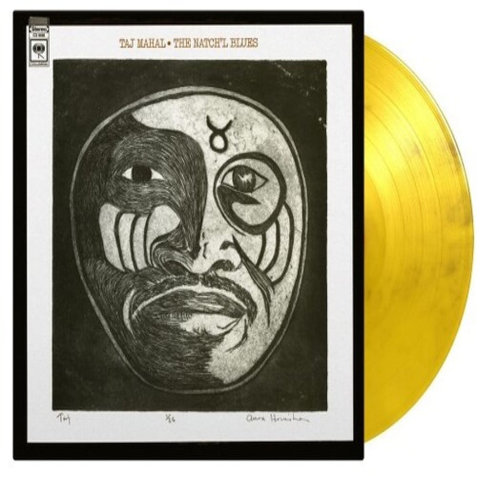 Taj Mahal - Natch'L Blues - Limited 180-Gram Yellow & Black Marble Colored - [Vinyl]