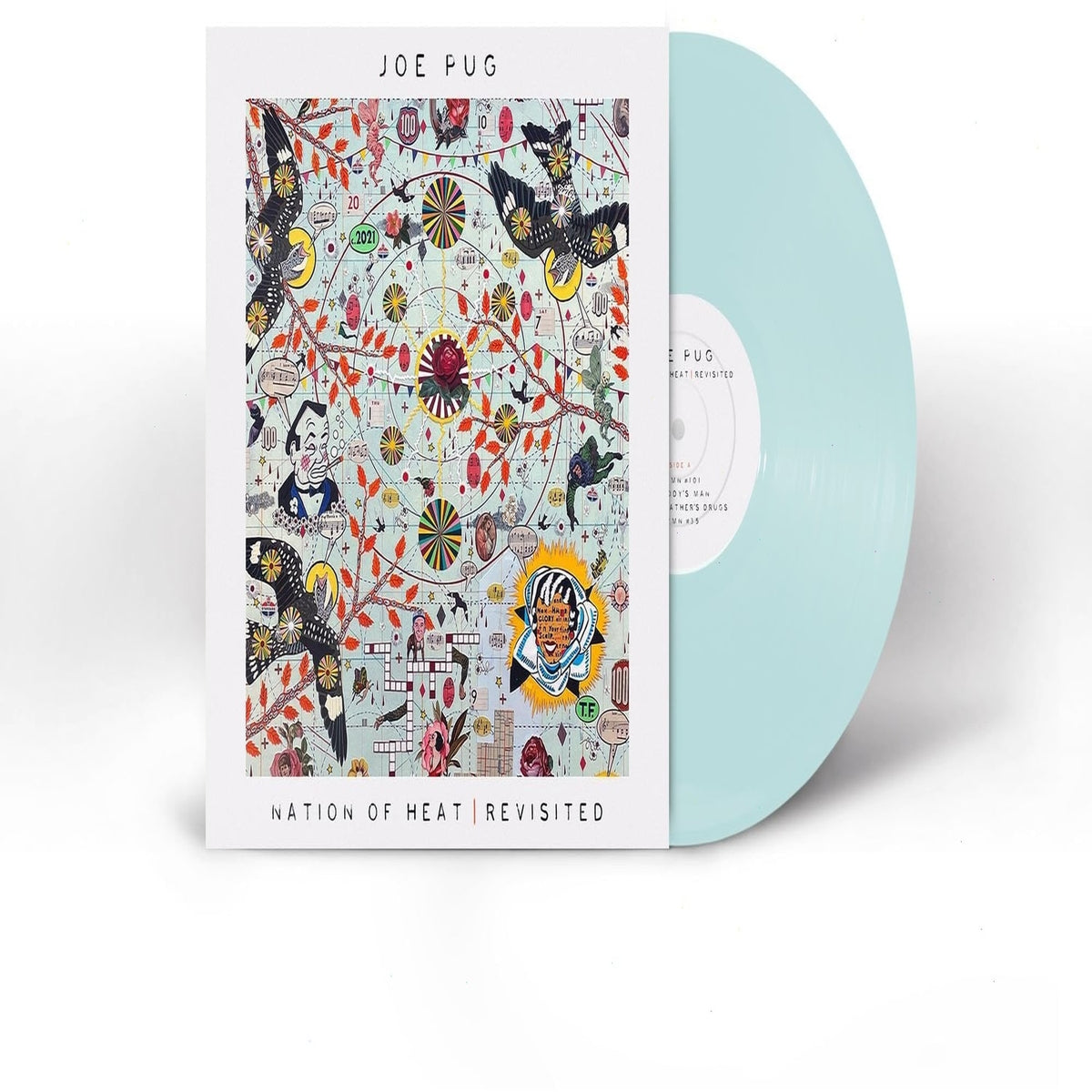 Joe Pug - Nation Of Heat / Revisited - (Colored , Blue, 10-Inch ) - [Vinyl]
