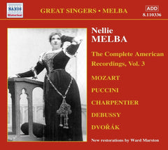 NELLIE MELBA - Nellie Melba Vol 3 - [CD]