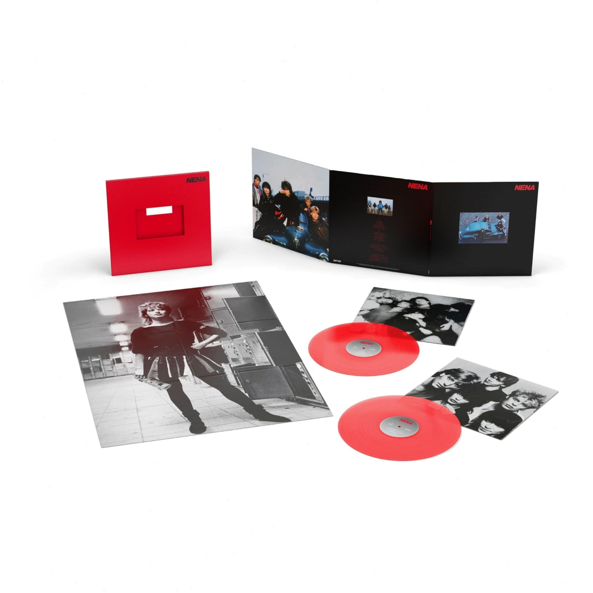 Nena - Nena - (Bonus LP, Clear Vinyl, Red, Anniversary Edition, Remastered) - [Vinyl]
