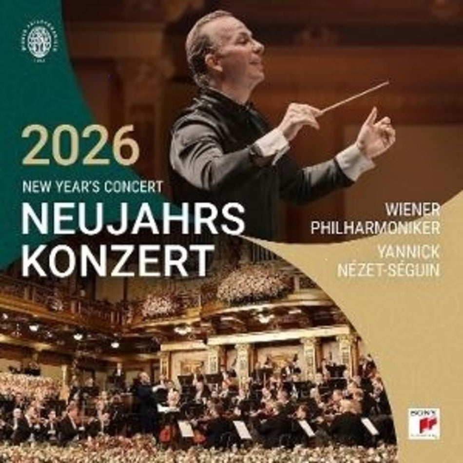 WIENER PHILHARMONIKER / YANNICK NEZET-SEGUIN - Neujahrskonzert 2026 / New Year's Concert 2026 - (WIENER PHILHARMONIKER / NEZET-SEGUIN,YANNICK) - [Vinyl]