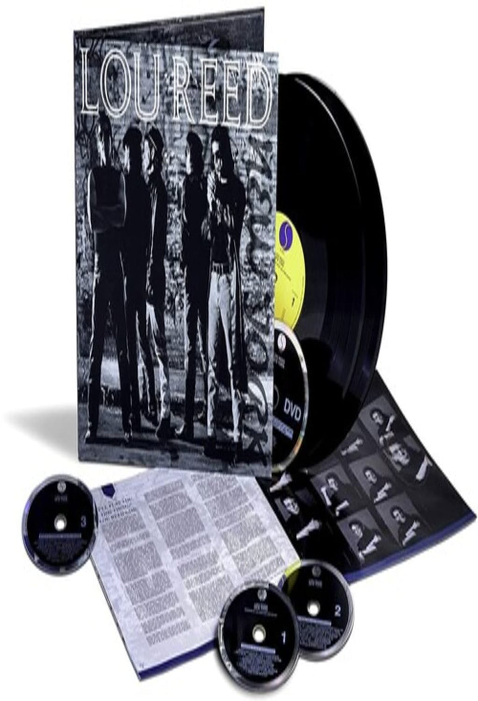 Lou Reed - New York - (Oversize Item Split, Deluxe Edition, With DVD, With LP, Boxed Set) - [DVD + CD + Vinyl]