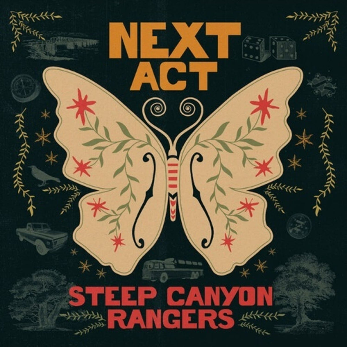 Steep Canyon Rangers - Next Act - (Colored , Maroon) - [Vinyl]