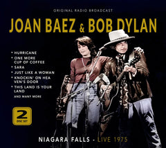 Joan Baez & Bob Dylan - NIAGARA FALLS - LIVE 1975 - [CD]