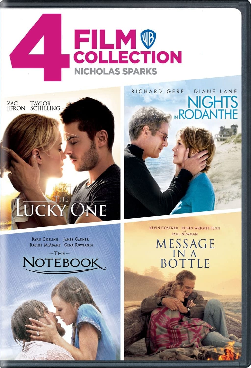 Nicholas Sparks 4-Film Collection - Box Set - [DVD]