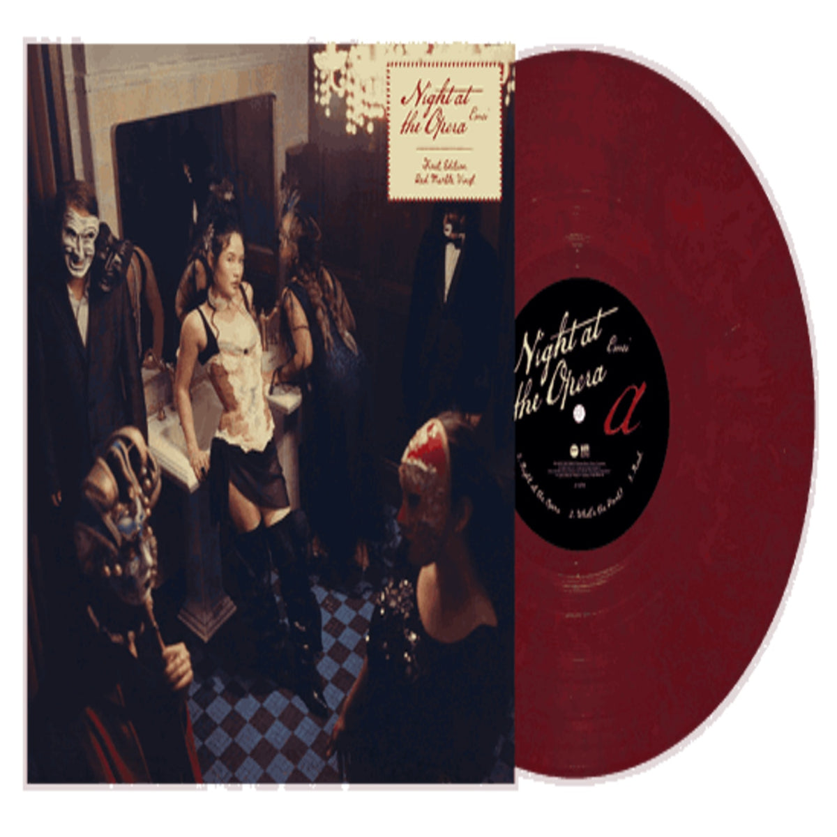 Emei - Night At The Opera - 140-Gram Red Marble Colored with Poster - [Vinyl]