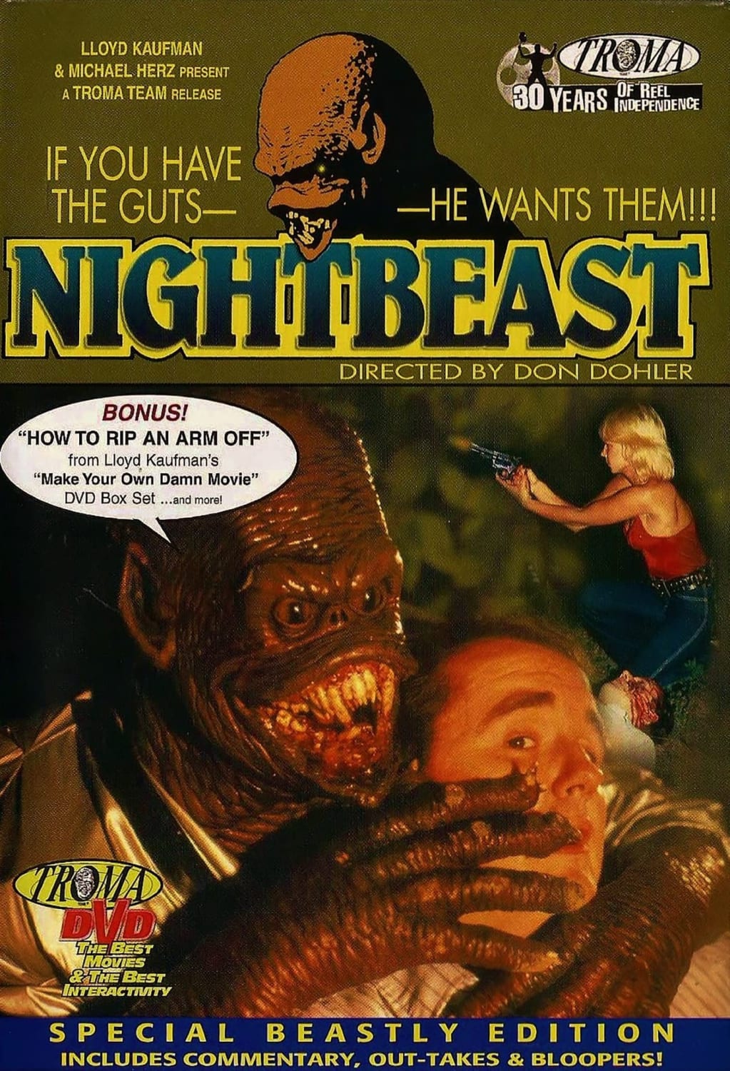 NIGHTBEAST - [DVD]