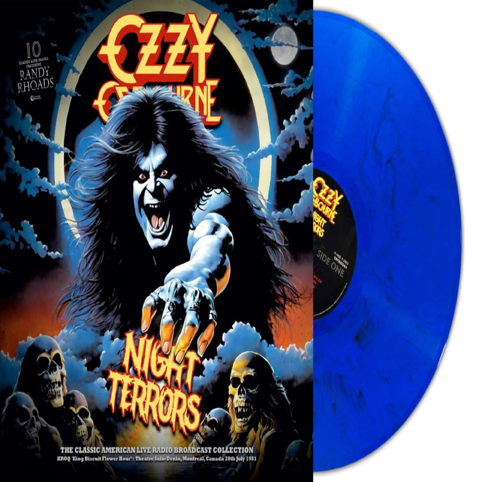 OSBOURNE OZZY - NIGHT TERROR (MARBLE BLUE VINYL) - [Vinyl]