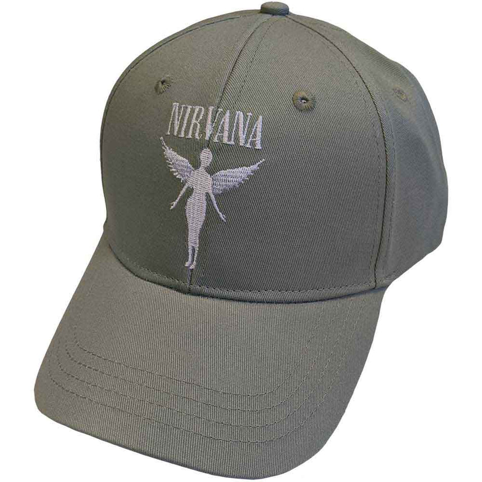 Nirvana Unisex Baseball Cap: Angelic Mono (Green)