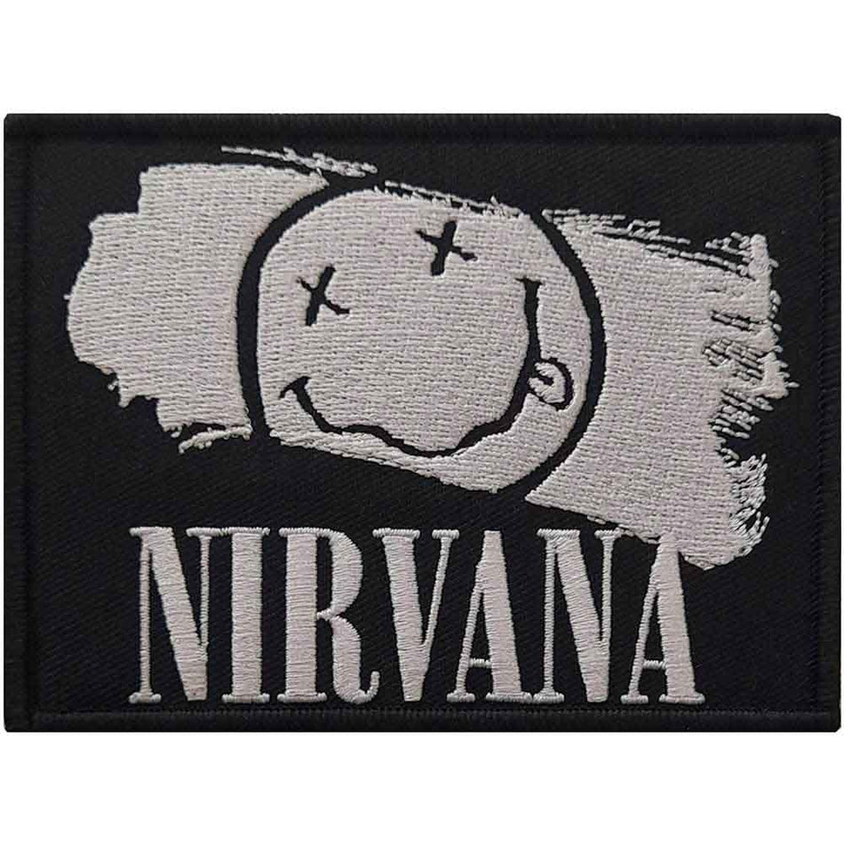 Nirvana Standard Patch: Happy Face Paint