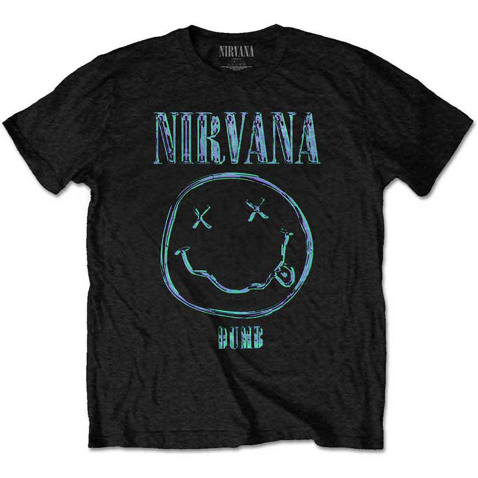 Nirvana Unisex T-Shirt: Dumb (Black)