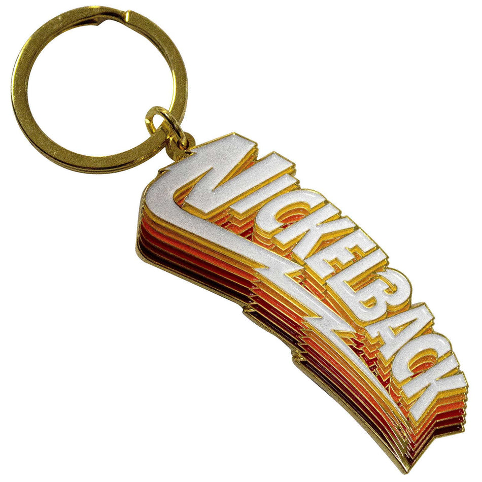 Nickelback Keychain: Gradient Shadows Logo